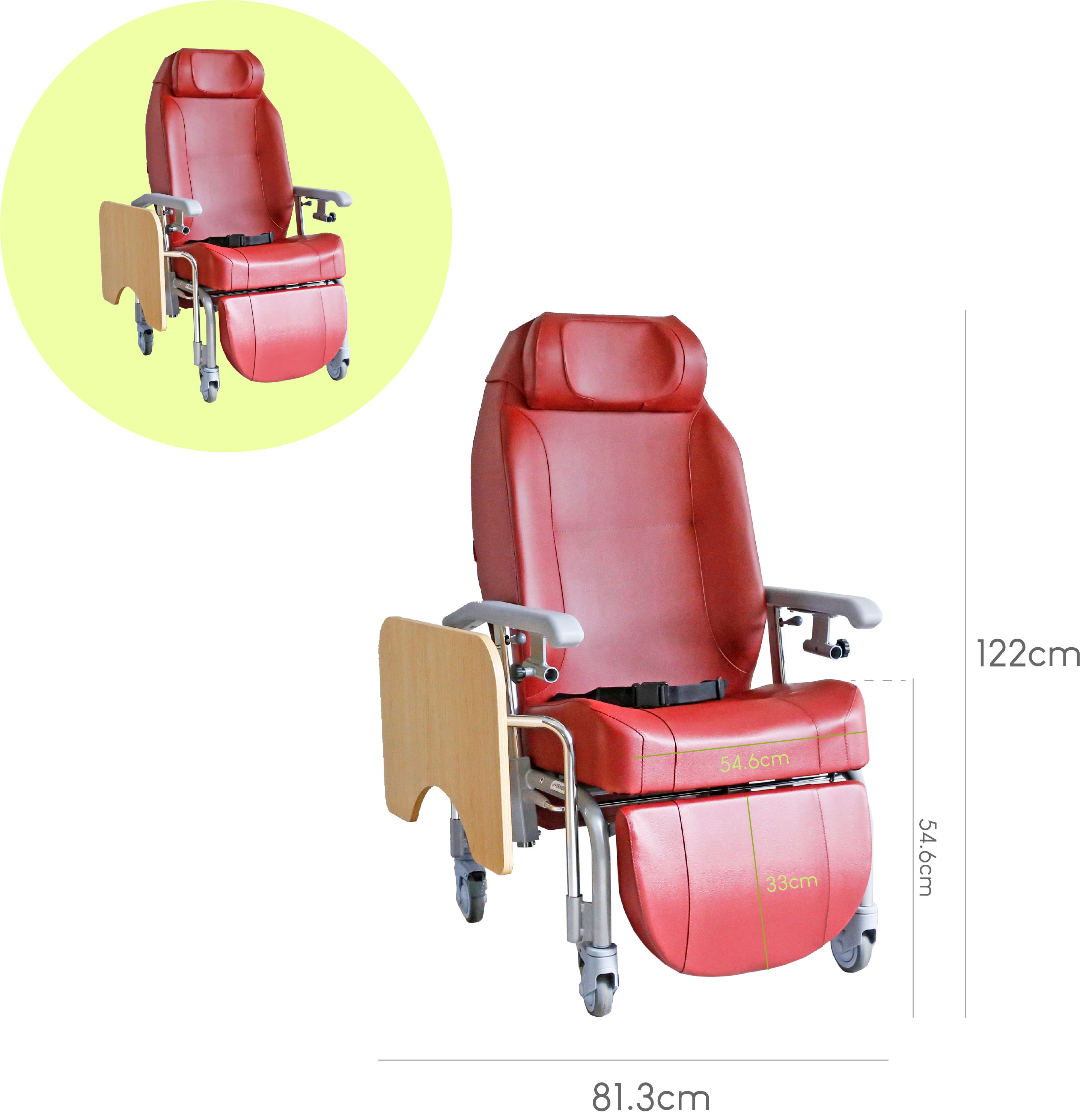 Normandie Geriatric Chair